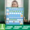 QUOKKA 145 Reward Chore Chart for Multiple Kids - Behavior Routine Toy for Autistic Children Age 5-7 ADHD Tools -Visual Schedule for Toddler 3-5 at Home - Responsibility Board Autism Learning Material
